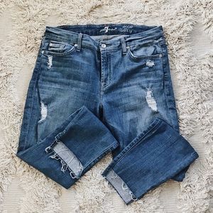 NWT 7 For All Mankind The Ankle Skinny